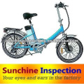 Electric Bike Quality Control Inspection in China / clearance certificate